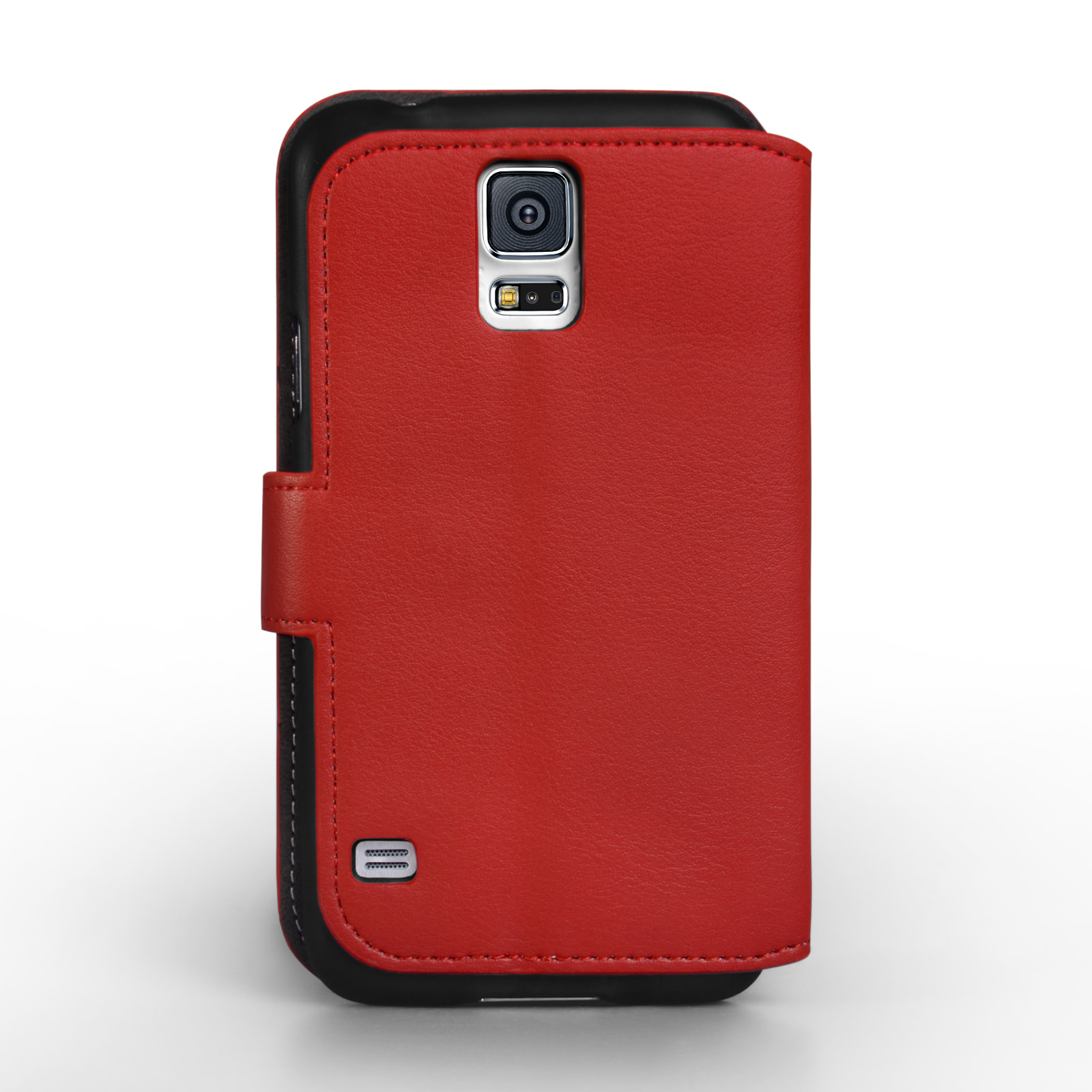 YouSave Accessories Samsung Galaxy S5 PU Wallet Stand Case – Red
