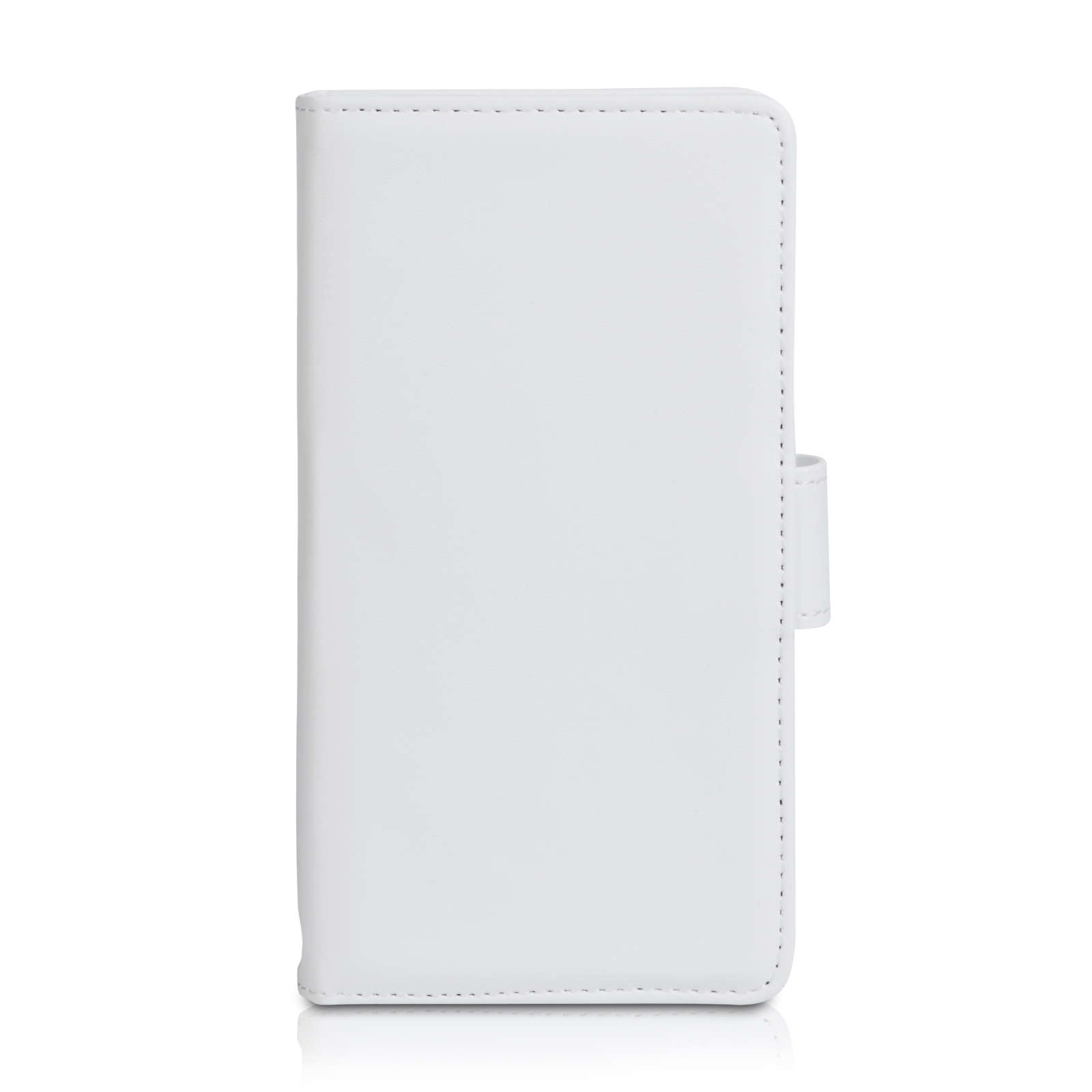Huawei Ascend G6 Leather-Effect Wallet Case - White