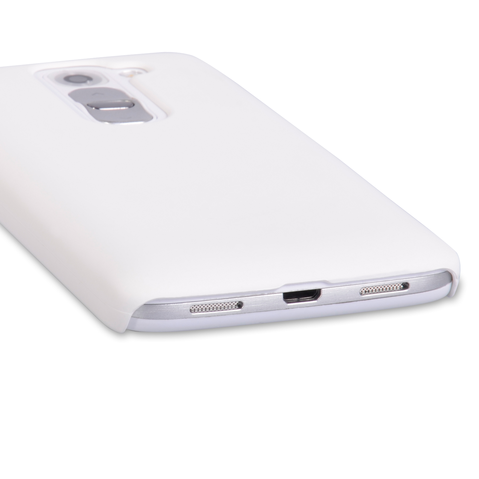 YouSave Accessories LG G2 Mini Hard Hybrid Case - White