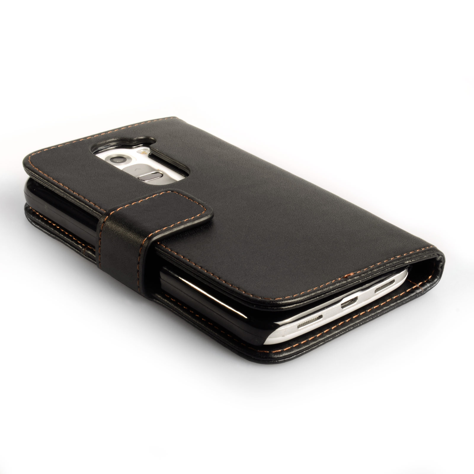 YouSave Accessories LG G2 Mini Leather-Effect Wallet Case - Black