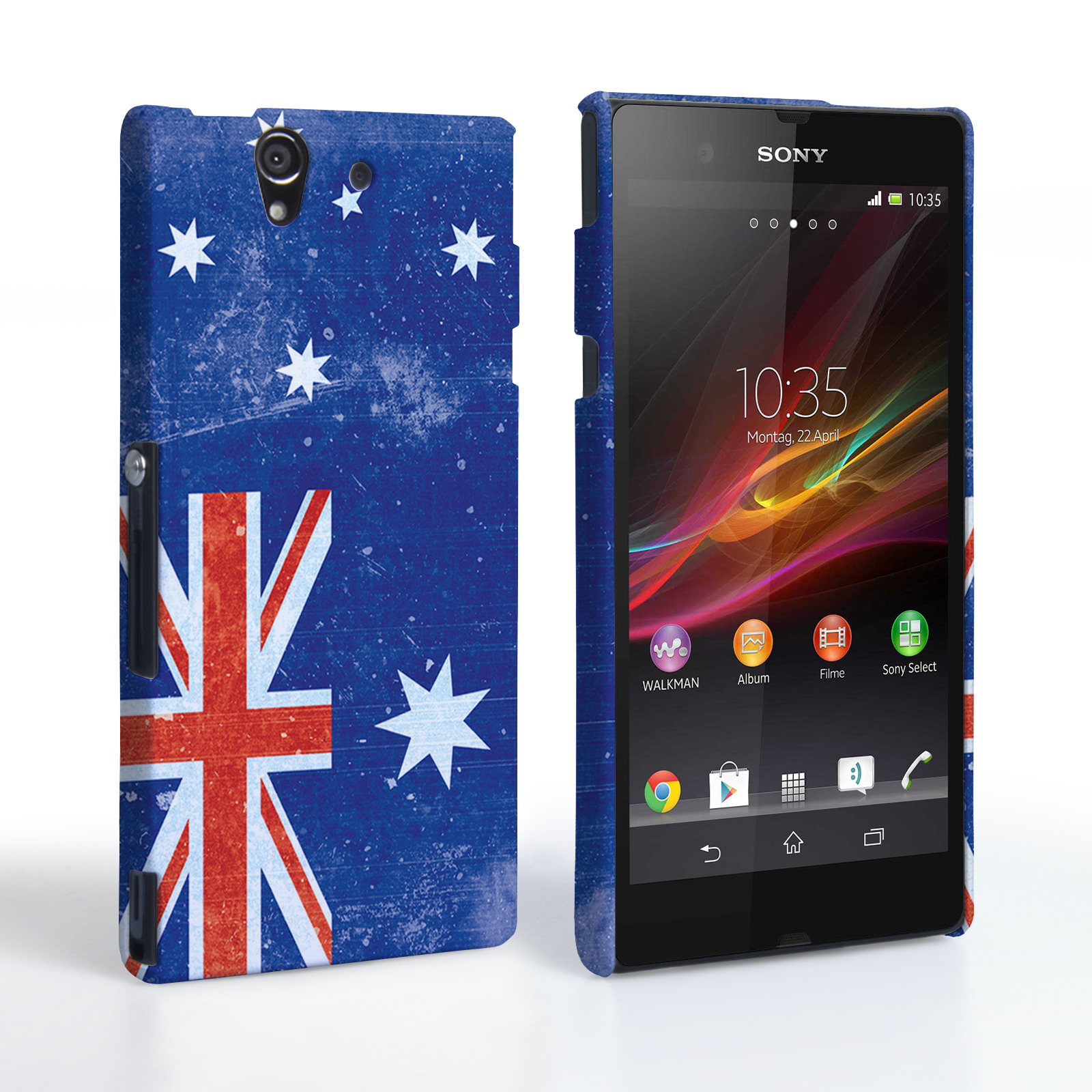 Caseflex Sony Xperia Z Retro Australia Flag Case