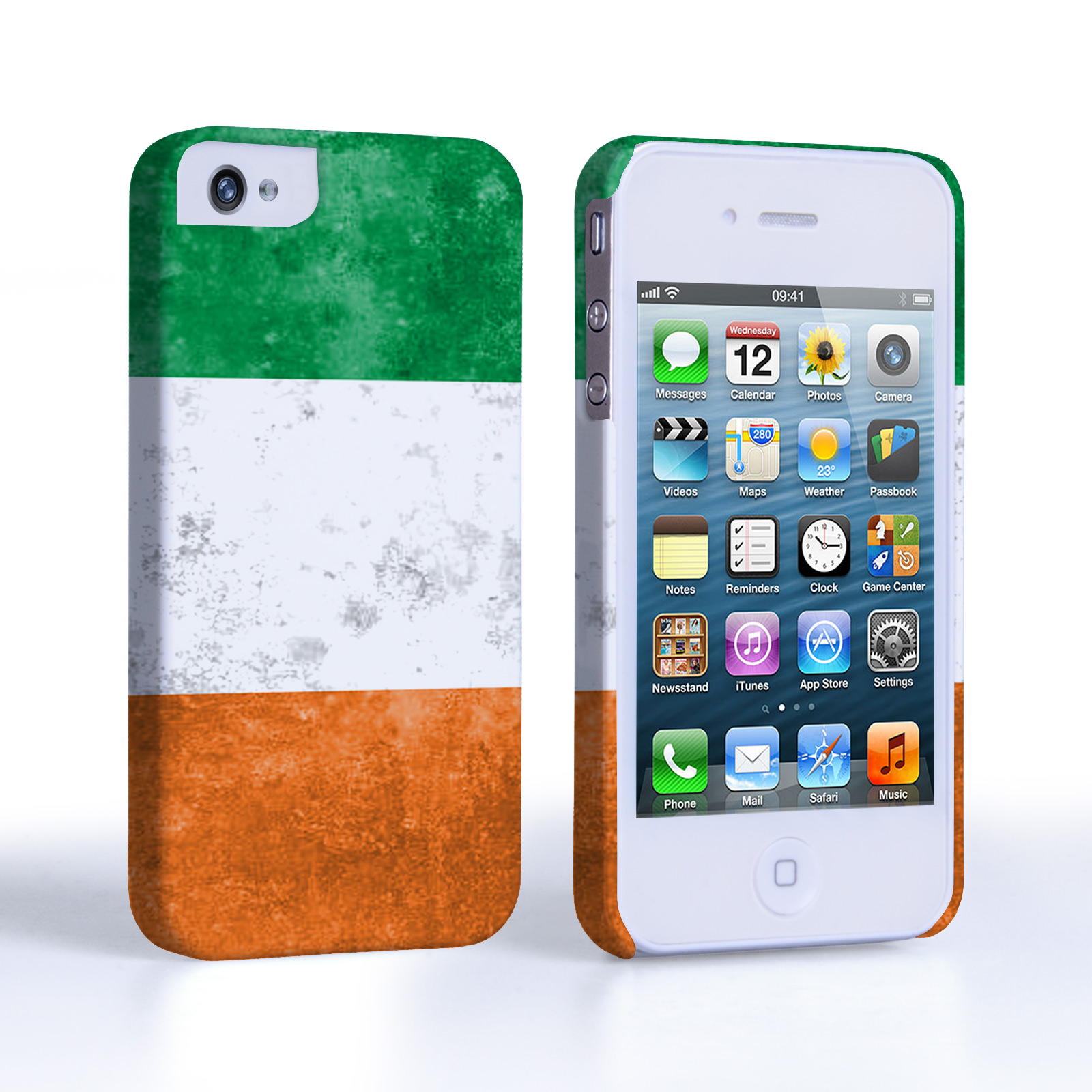 Caseflex iPhone 4/4s Retro Ireland Flag Case