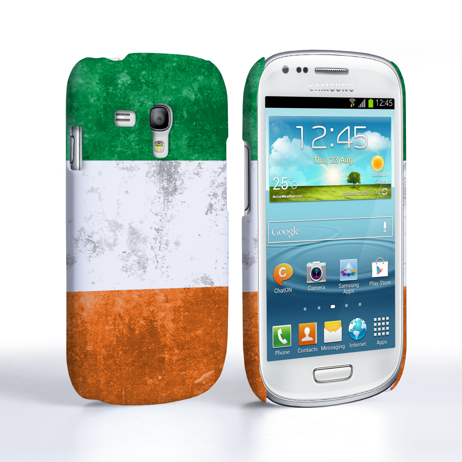 Caseflex Samsung Galaxy S3 Mini Retro Ireland Flag Case