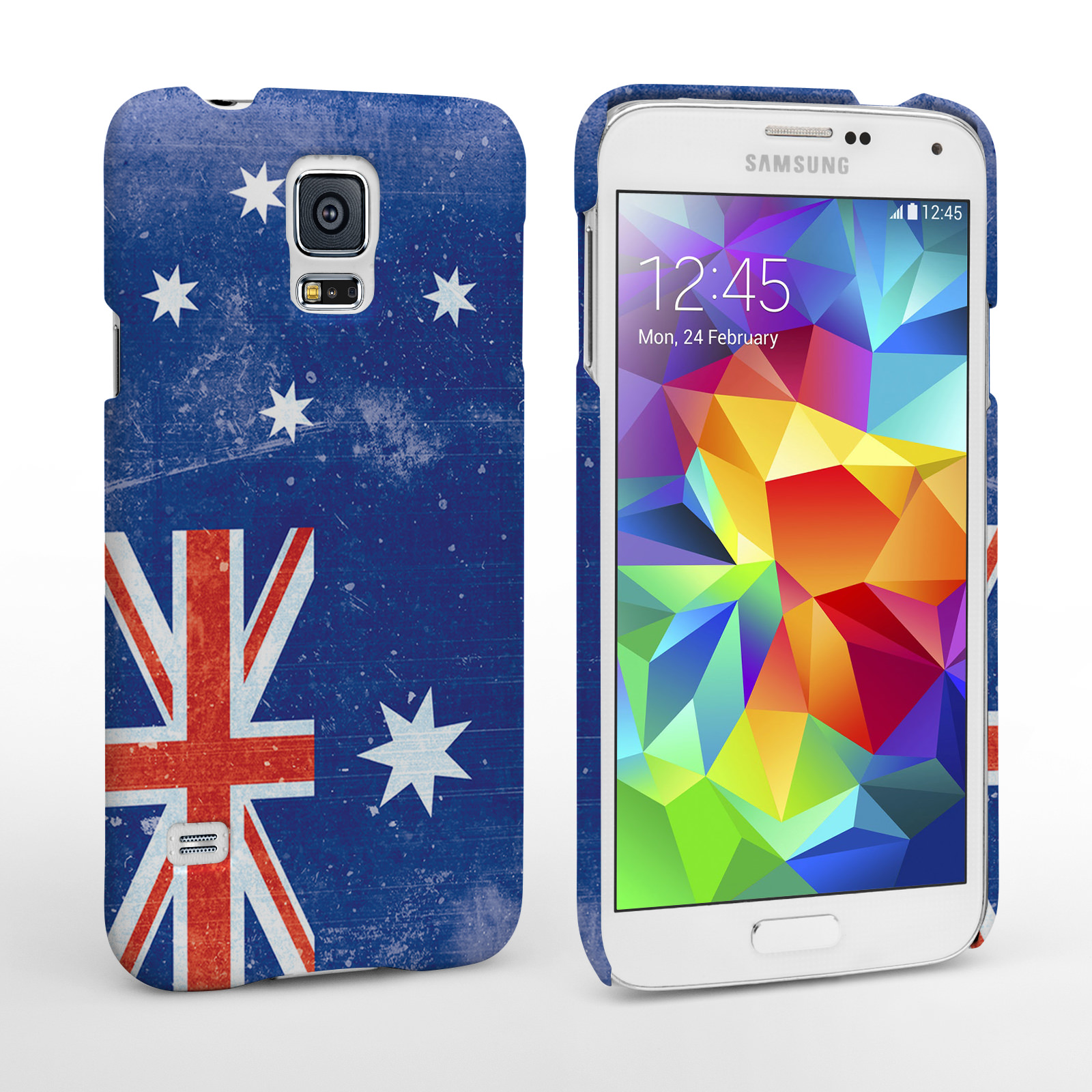 Caseflex Samsung Galaxy S5 Retro Australia Flag Case