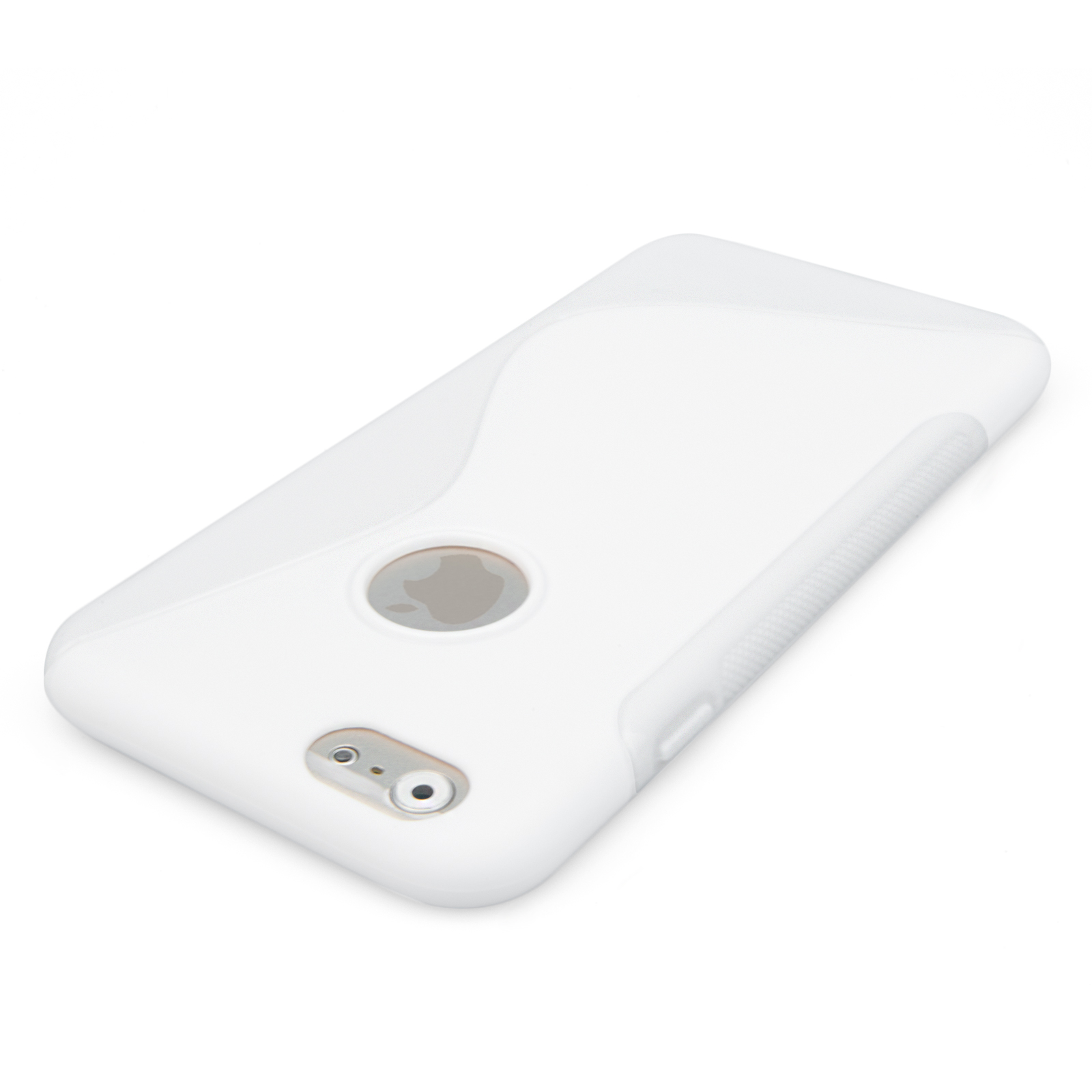 Caseflex iPhone 6 and 6s Silicone Gel S-Line Case - White