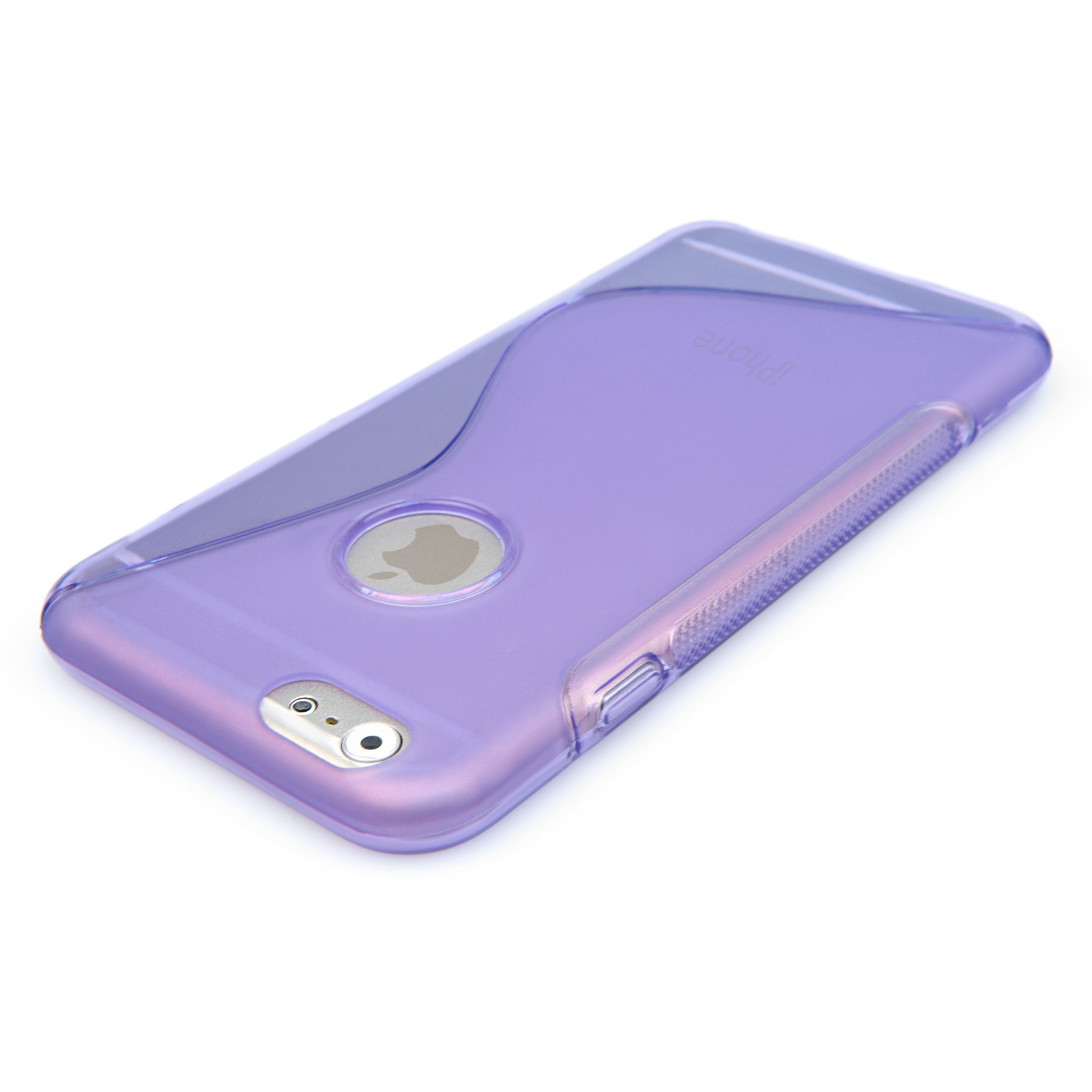Caseflex iPhone 6 and 6s Silicone Gel S-Line Case - Purple