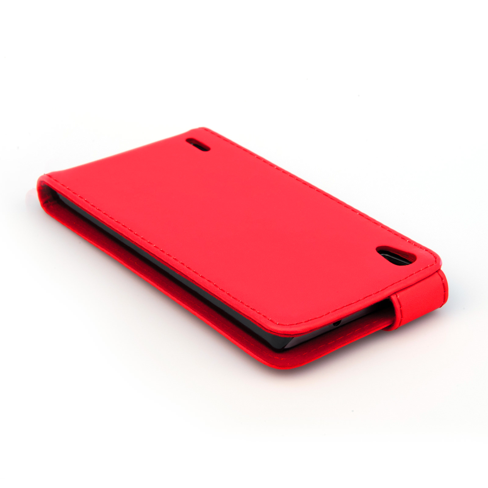 YouSave Accessories Huawei Ascend P7 Leather-Effect Flip Case - Red