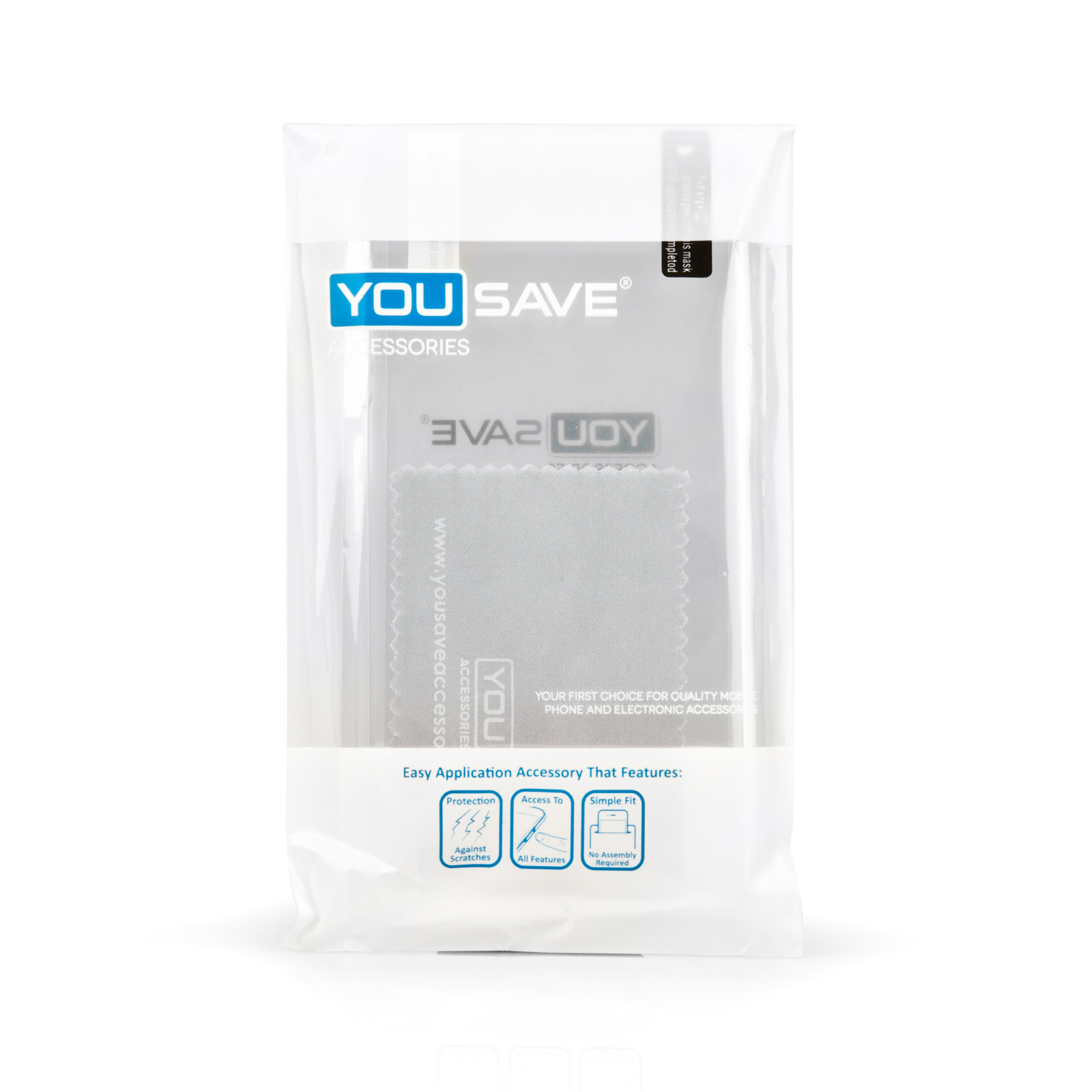 YouSave Accessories iPhone 6 Plus and 6s Plus 0.6mm Clear Gel Case