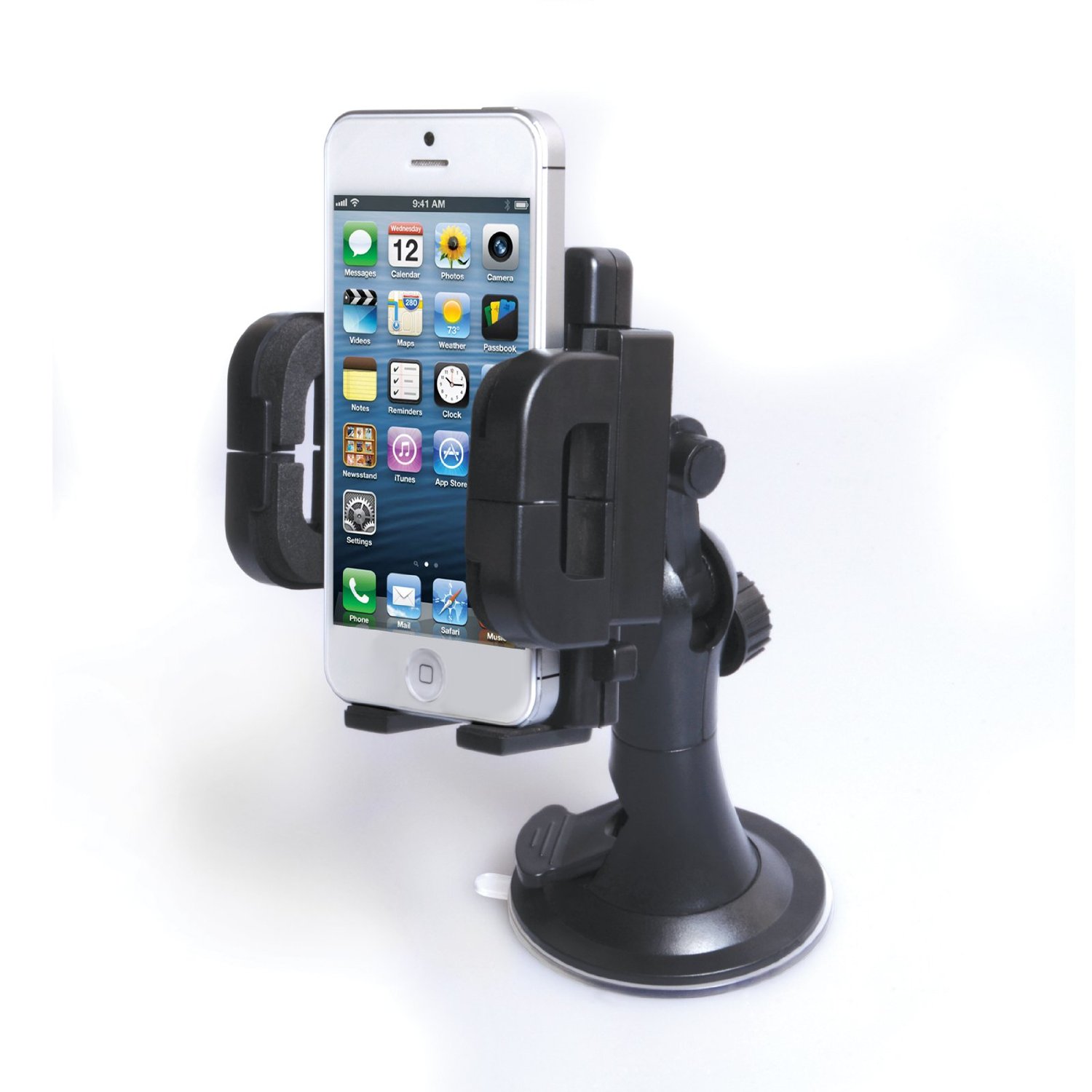 YouSave Accessories Accessories iPhone 6 and 6s Plastic Car Holder - Black