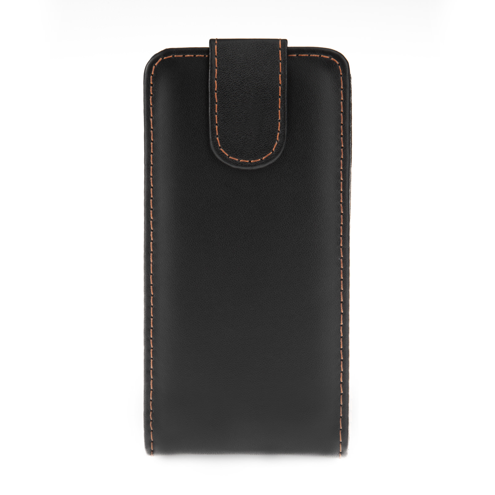 YouSave Samsung Galaxy Alpha Leather-Effect Flip Case - Black