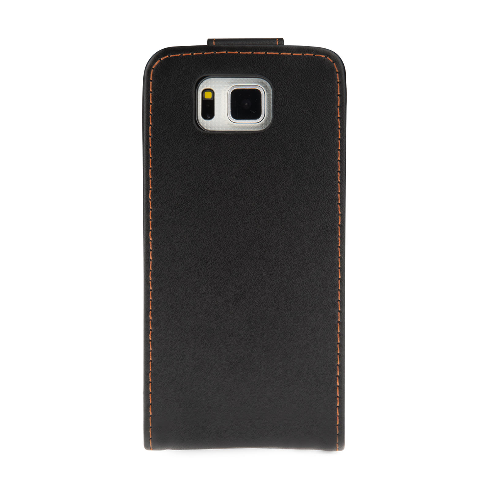 YouSave Samsung Galaxy Alpha Leather-Effect Flip Case - Black