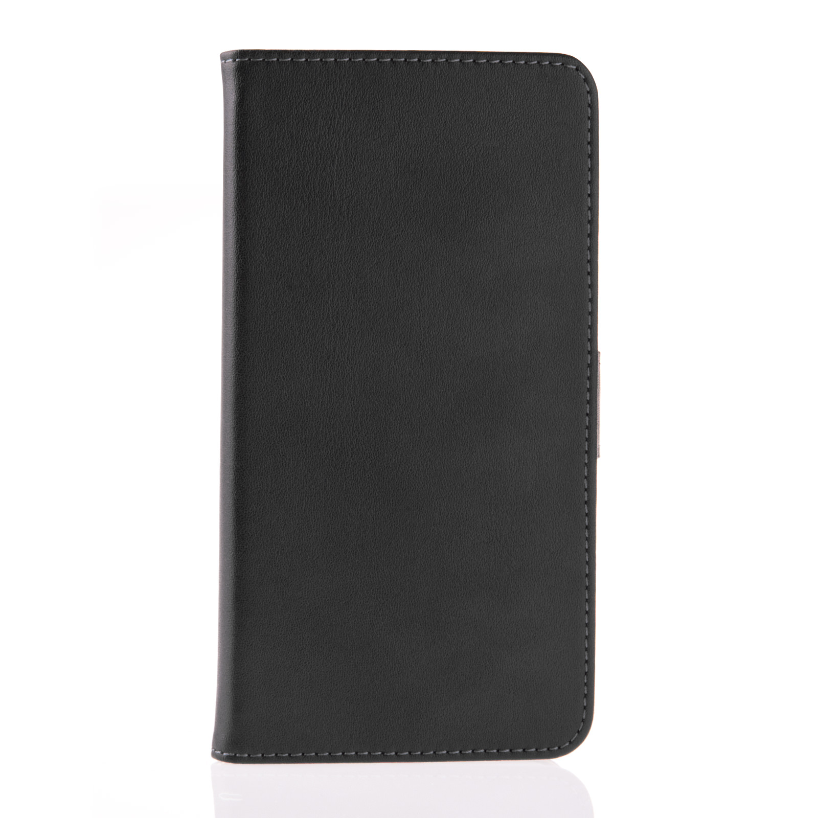 Caseflex iPhone 6 Plus and 6s Plus Real Leather Wallet Case - Black