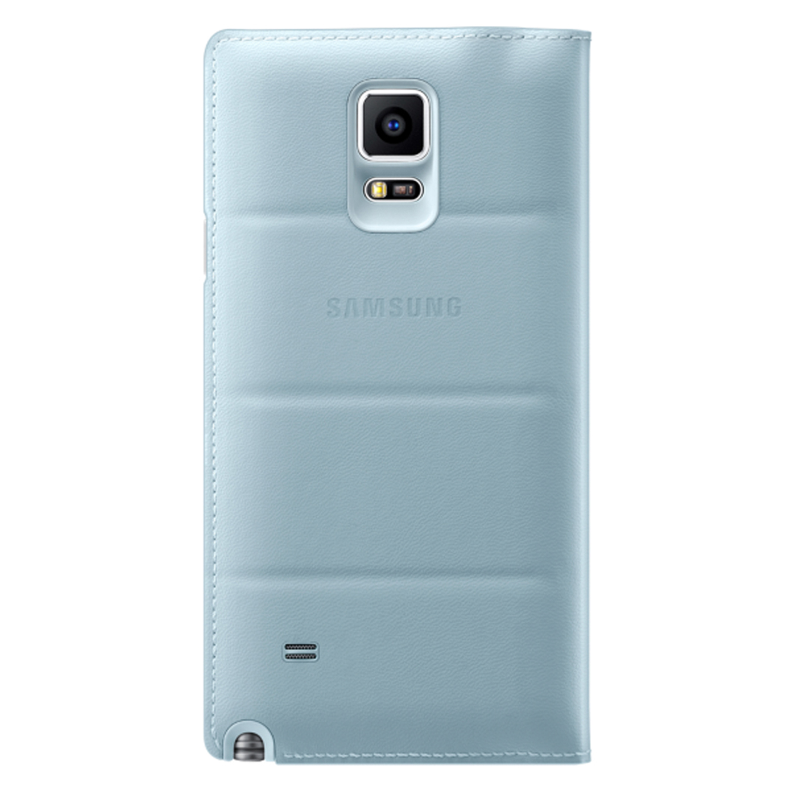 Samsung Galaxy Note 4 S View Cover – Mint Blue