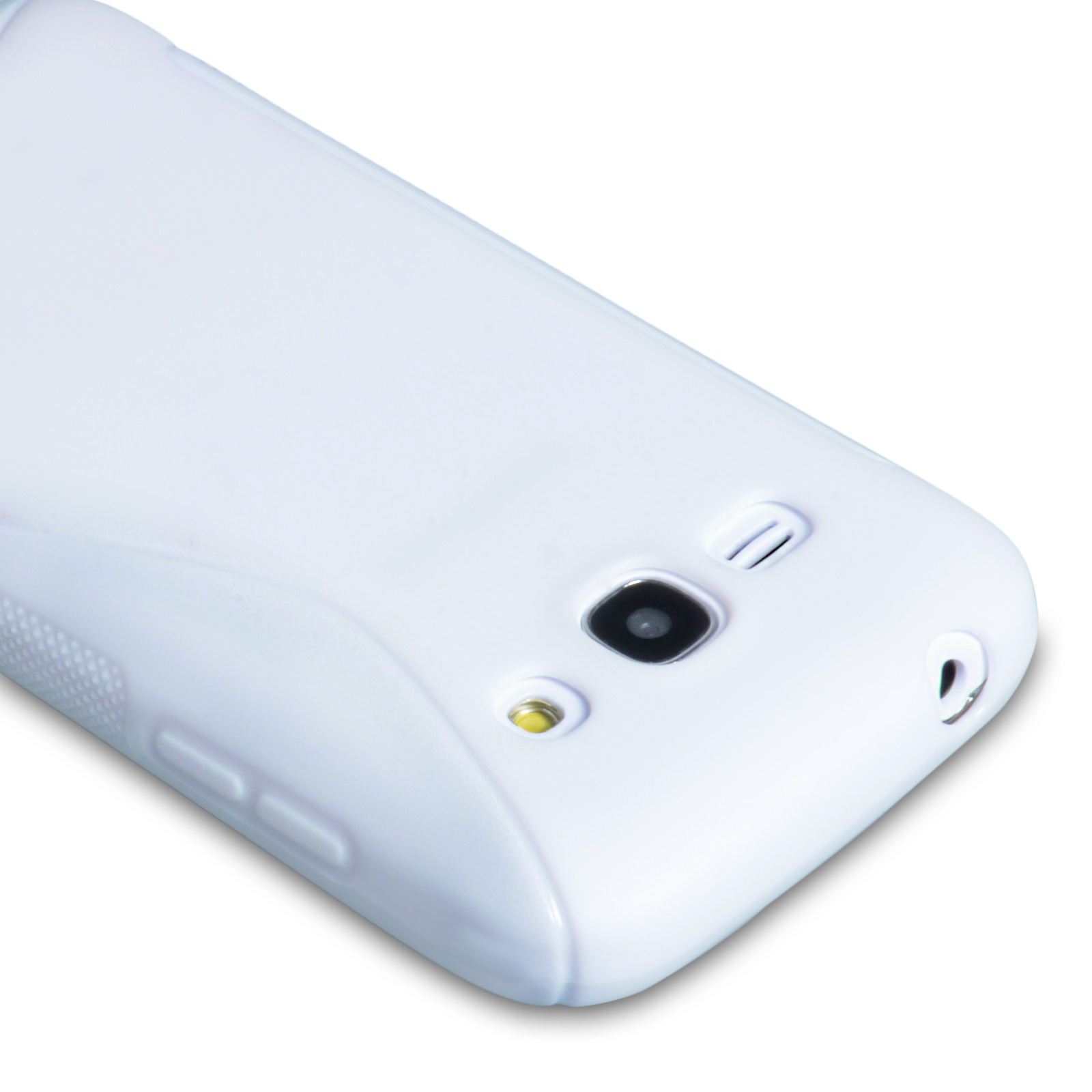 Caseflex Samsung Galaxy Ace 3 Silicone Gel S-Line Case - White