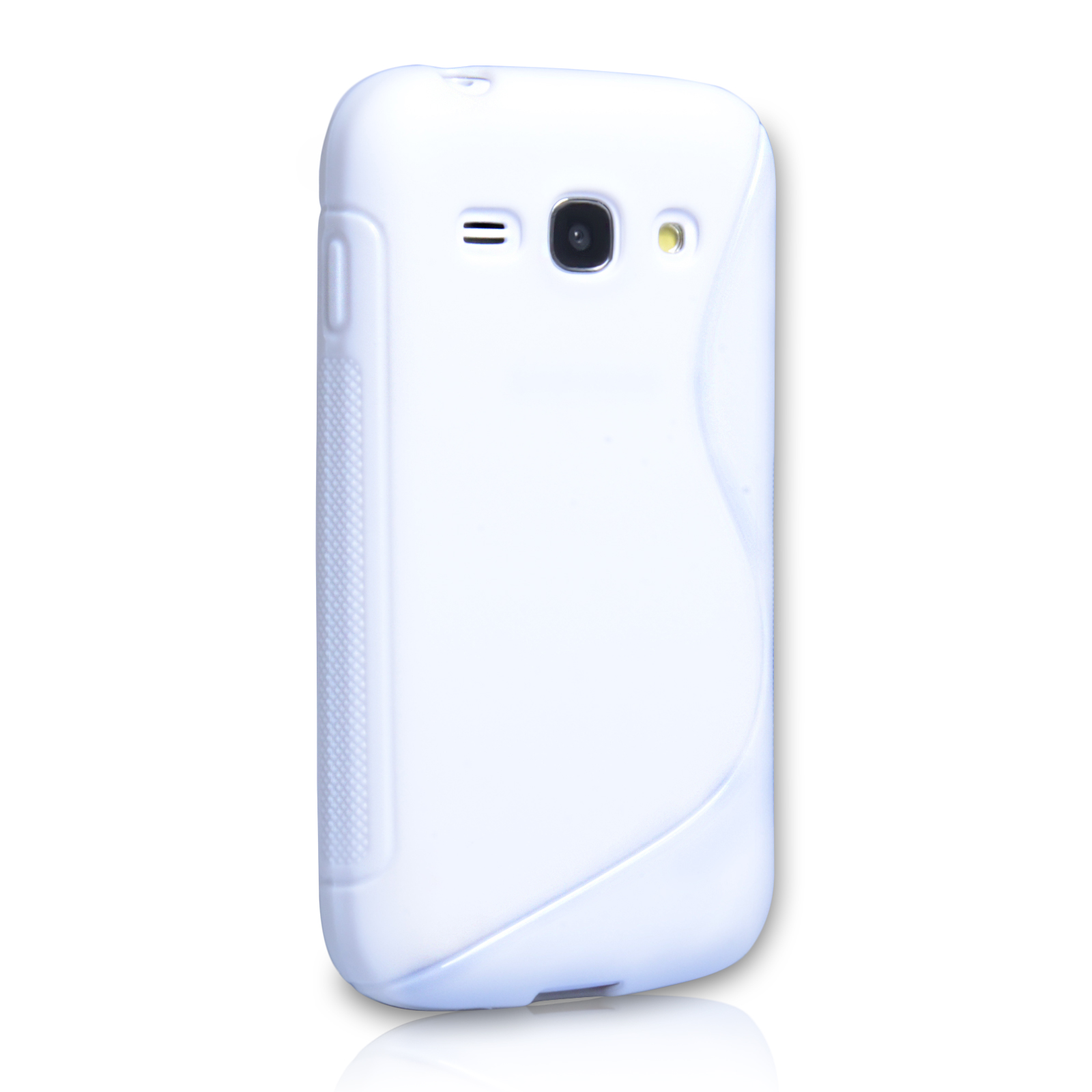 Caseflex Samsung Galaxy Ace 3 Silicone Gel S-Line Case - White