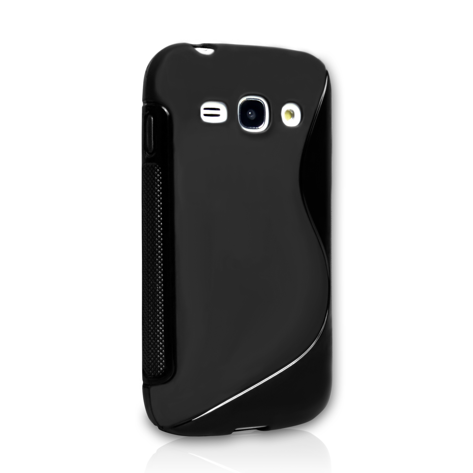 Caseflex Samsung Galaxy Ace 3 Silicone Gel S-Line Case - Black