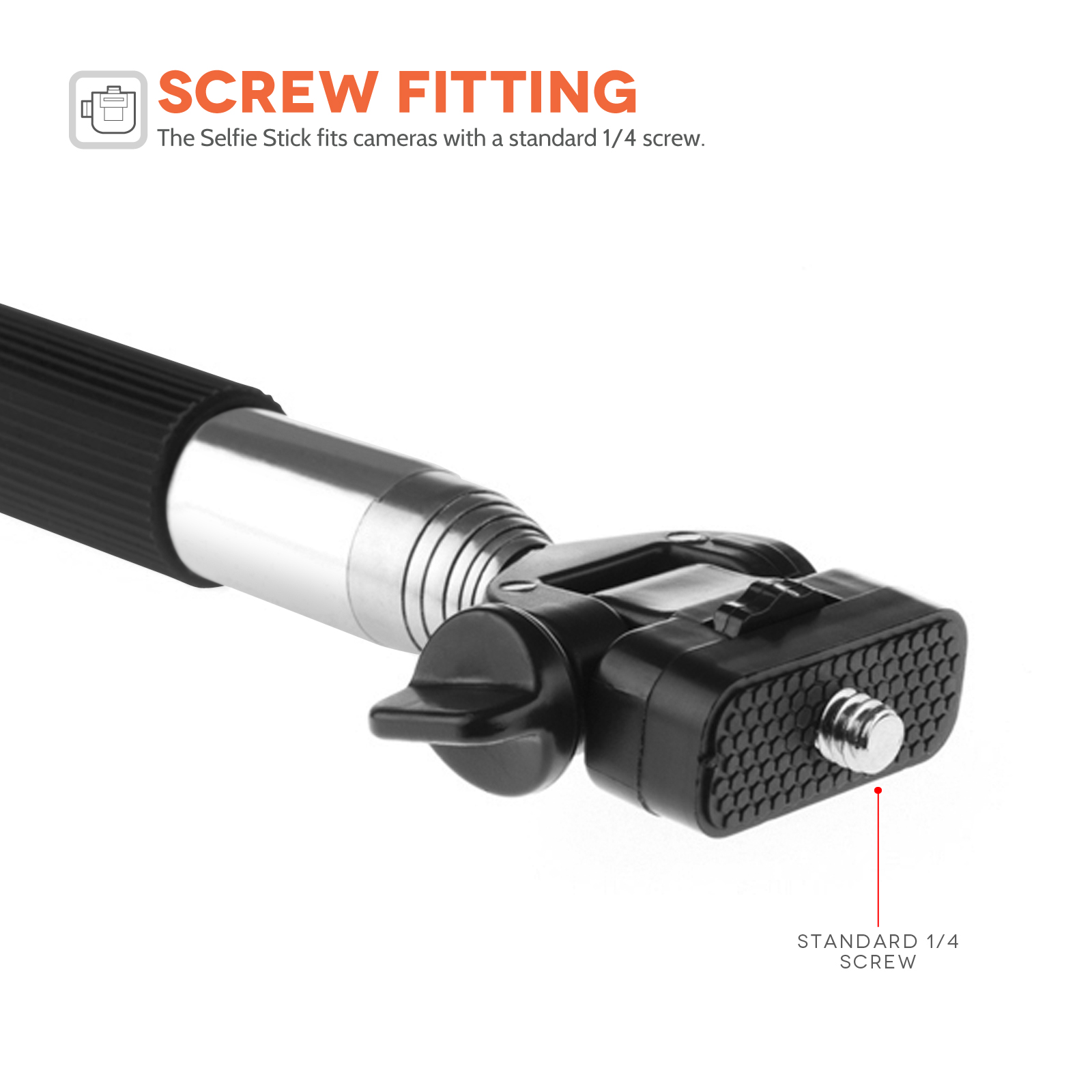 YouSave Selfie Stick for Mobile Phones with Bluetooth Remote