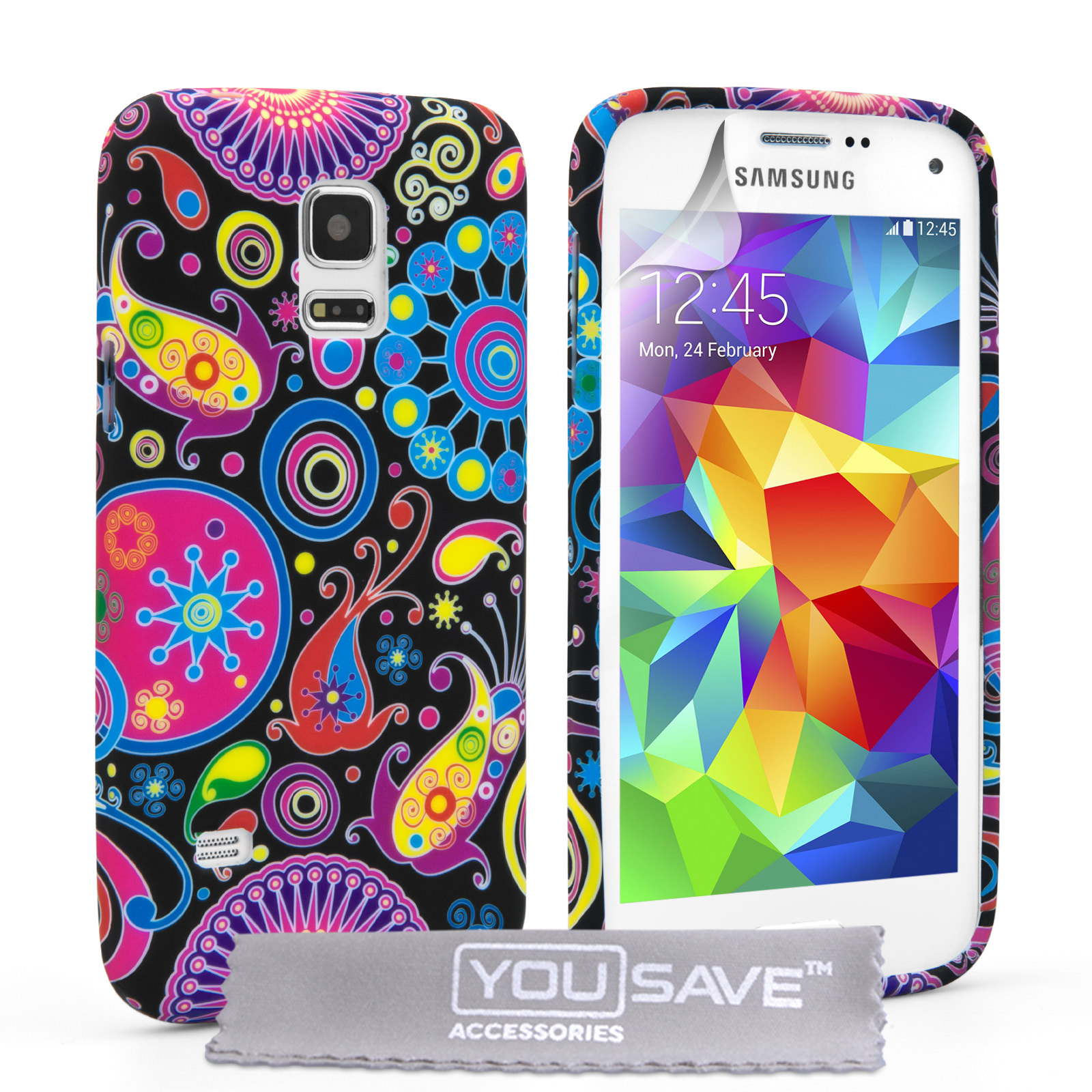 YouSave Accessories Samsung Galaxy S5 Mini Jellyfish Silicone Gel Case