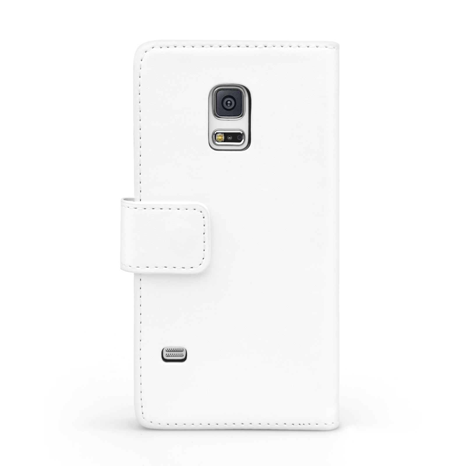 YouSave Samsung Galaxy S5 Mini Leather-Effect Wallet Case - White