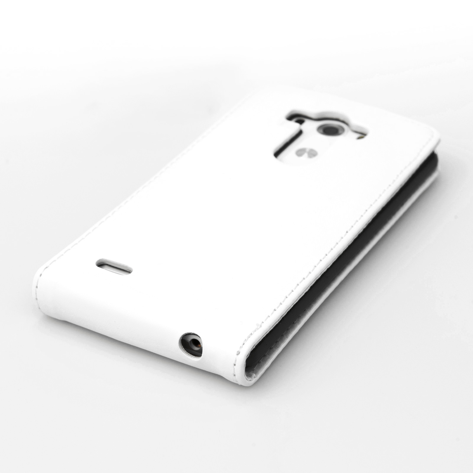 YouSave Accessories LG G3 Leather-Effect Flip Case - White