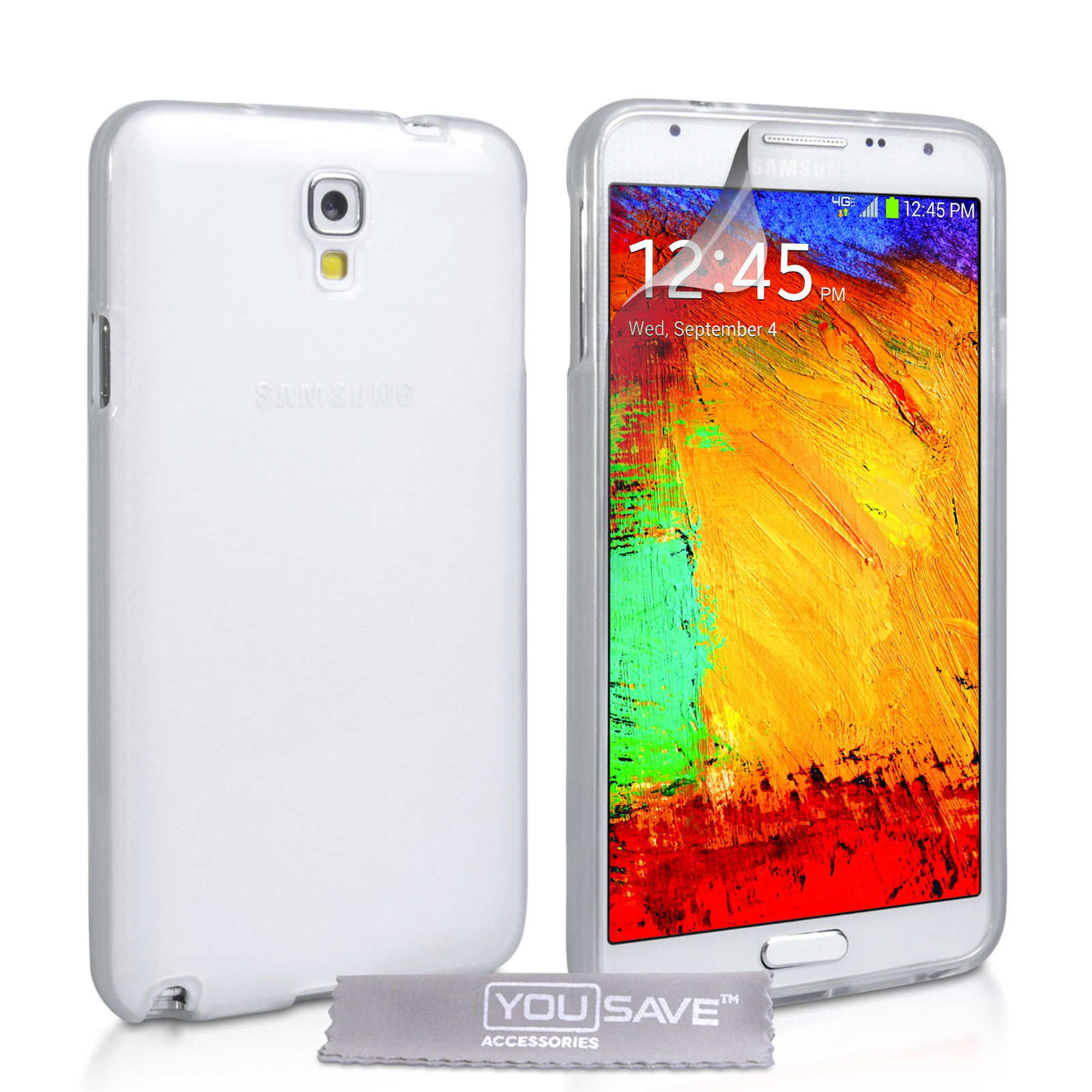 YouSave Samsung Galaxy Note 3 Neo Silicone Gel Case - Clear