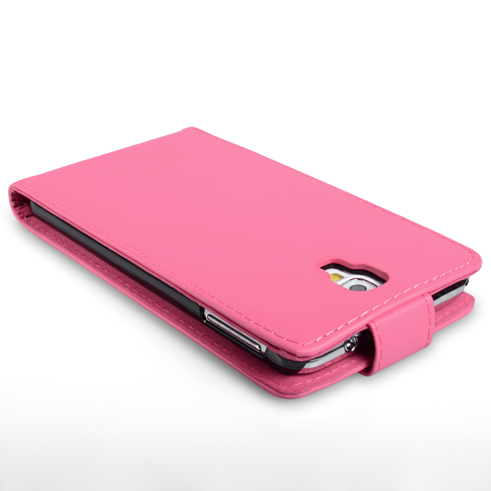 YouSave Samsung Galaxy Note 3 Neo Leather-Effect Flip Case - Hot Pink