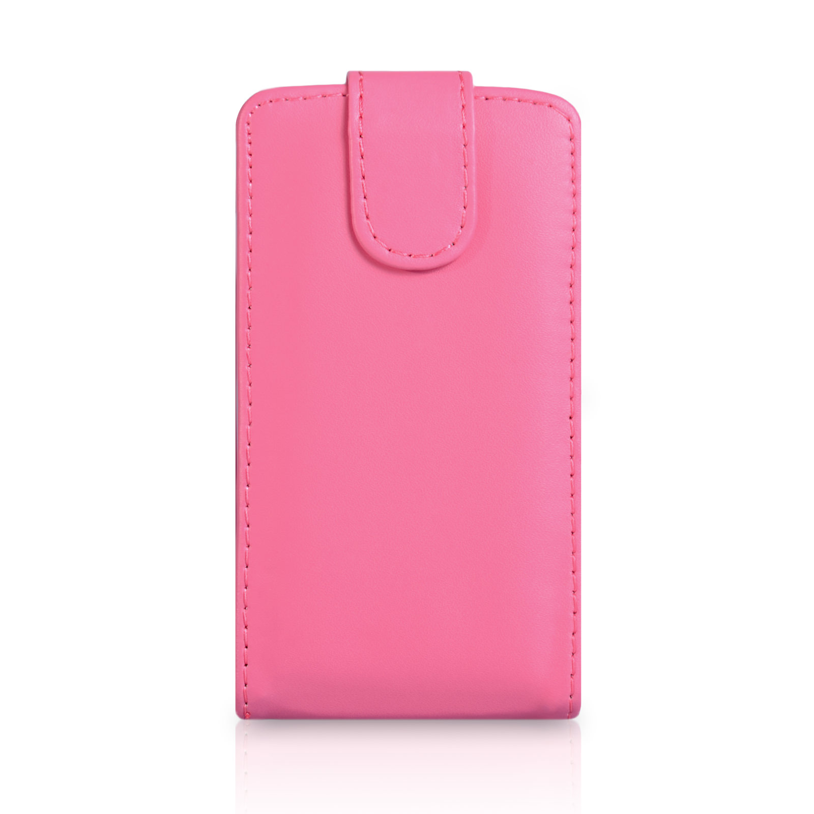 YouSave Accessories LG L70 Leather-Effect Flip Case - Hot Pink