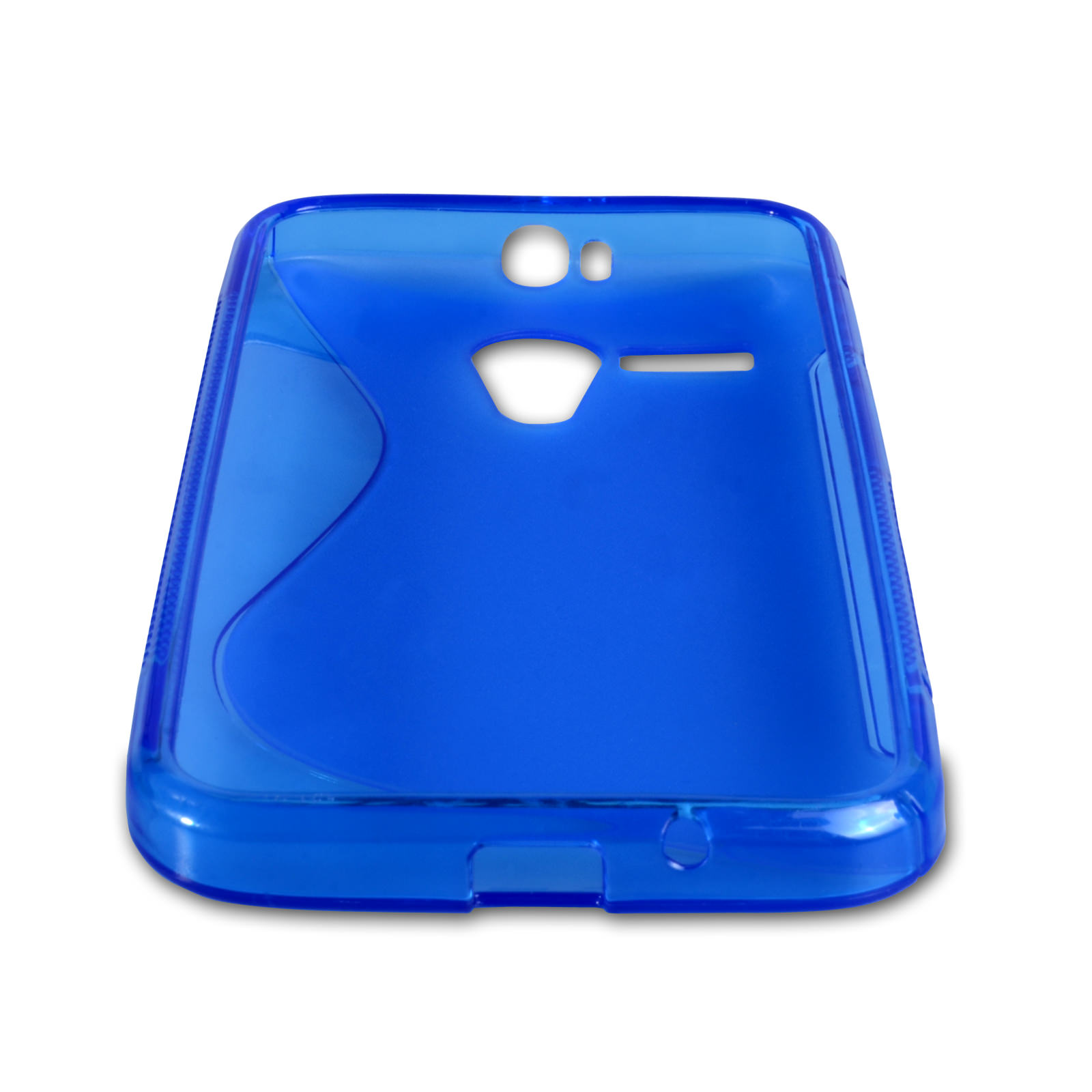 Caseflex Motorola Moto G Silicone Gel S-Line Case - Blue