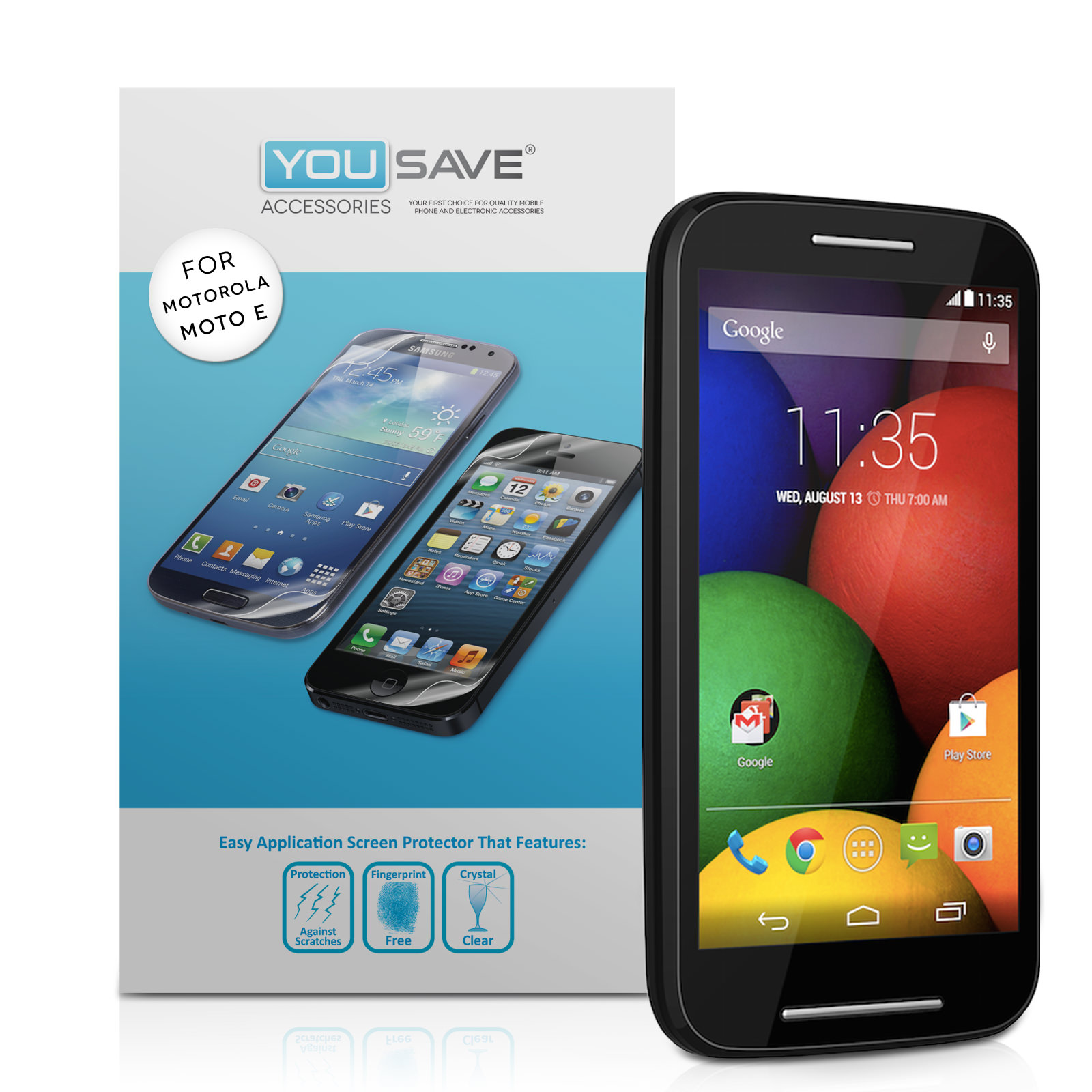 YouSave Accessories Motorola Moto G Screen Protectors x3