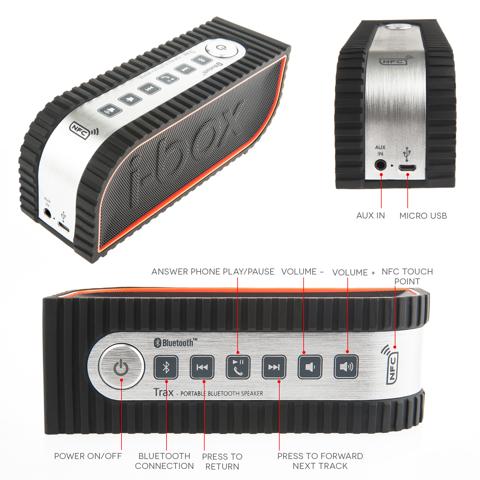 i-box Trax Bluetooth Speaker