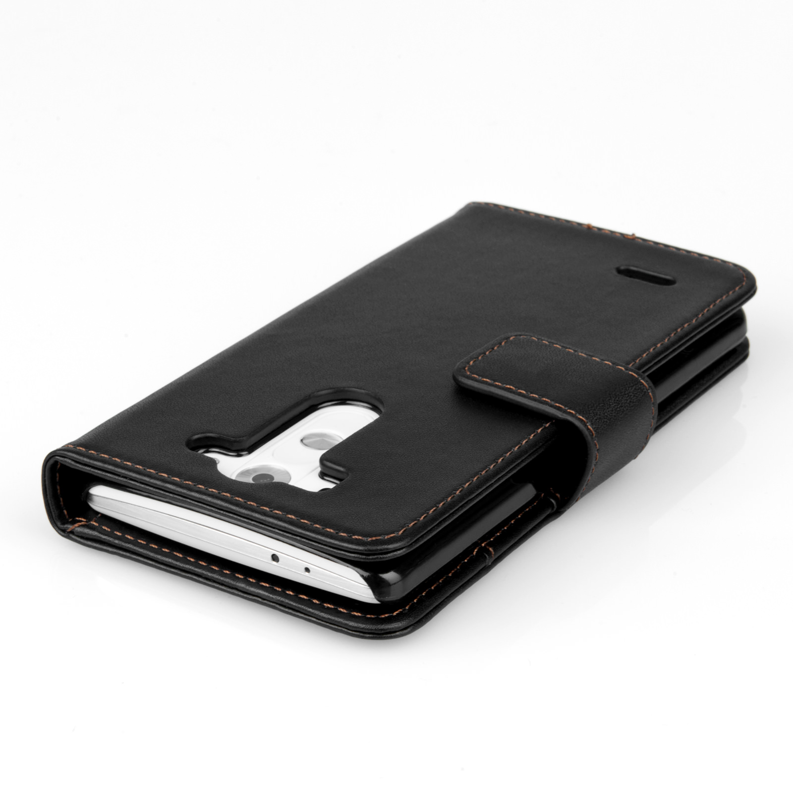YouSave LG G3 S Leather-Effect Wallet Case - Black