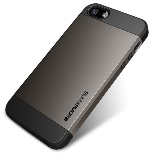 Spigen SGP iPhone 5S/5 Case Slim Armor S - Gunmetal