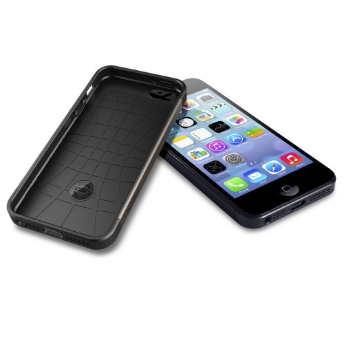 Spigen SGP iPhone 5S/5 Case Slim Armor S - Gunmetal