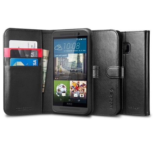 Spigen HTC M9 Wallet S - Black