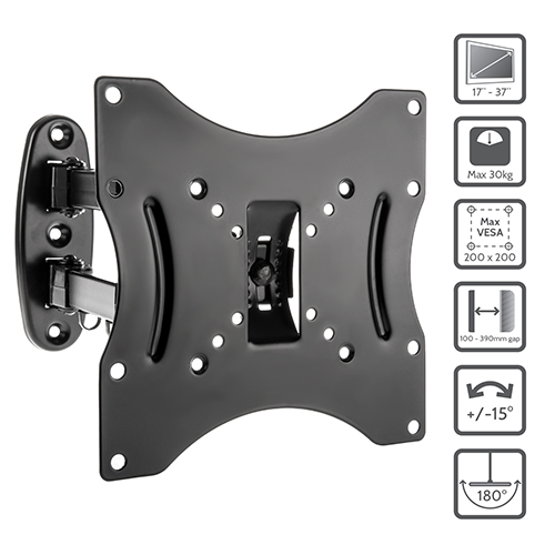 Yousave Accessories Tech TV Bracket  - Small Swivel Wall Mount