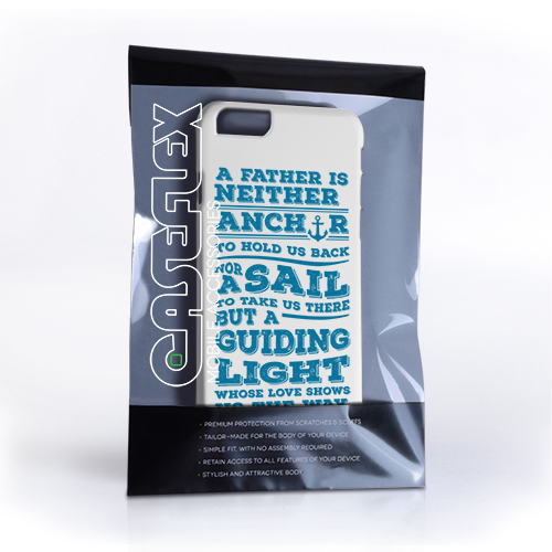 Caseflex Father Sail Quote iPhone 6 and 6s Case