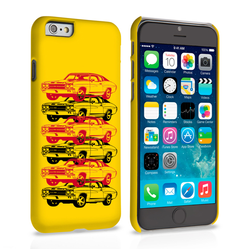 Caseflex Chevrolet Chevelle Classic Car iPhone 6 and 6s Case- Yellow