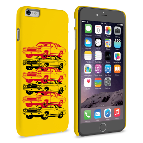 Caseflex Chevrolet Chevelle Classic Car iPhone 6 and 6s Plus Case- Yellow