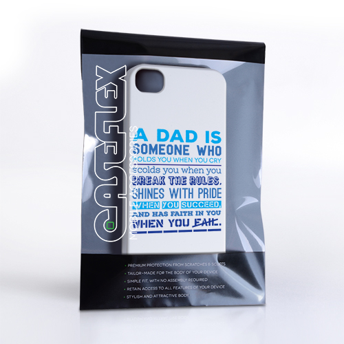 Caseflex Definition of a Dad Quote iPhone 4 / 4S Case 