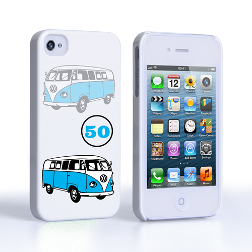 Caseflex VW Camper Van Classic Car iPhone 4 / 4S Case