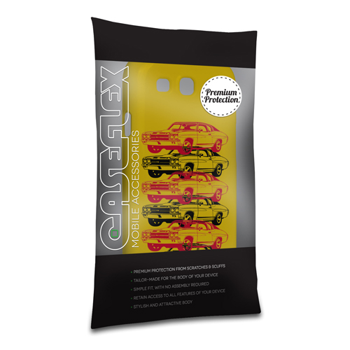 Caseflex Chevrolet Chevelle Classic Car Samsung Galaxy S3 Case- Yellow