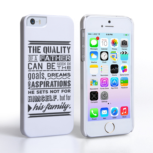 Caseflex Father Family Quote iPhone 5 / 5S Case 