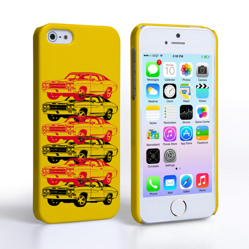 Caseflex Chevrolet Chevelle Classic Car iPhone 5 / 5S Case- Yellow