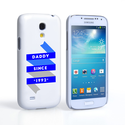 Caseflex Daddy Custom Year Samsung Galaxy S4 Mini Case - White