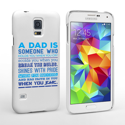 Caseflex Definition of a Dad Quote Samsung Galaxy S5 Case 
