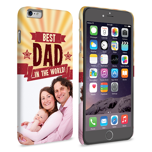 Caseflex iPhone 6 and 6s Plus Best Dad in the World (Red) Case/Cover