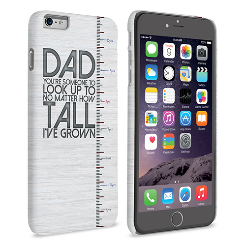 Caseflex iPhone 6 and 6s Plus Dad Growing Up Quote Case/Cover