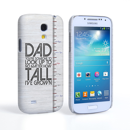 Caseflex Samsung Galaxy S4 Mini Dad Growing Up Quote Case/Cover