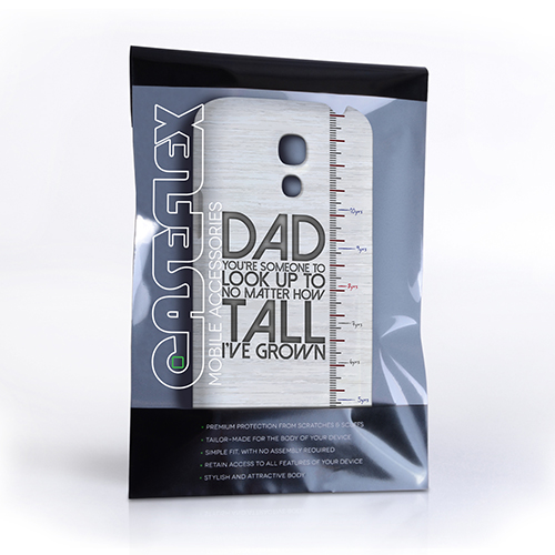 Caseflex Samsung Galaxy S4 Mini Dad Growing Up Quote Case/Cover
