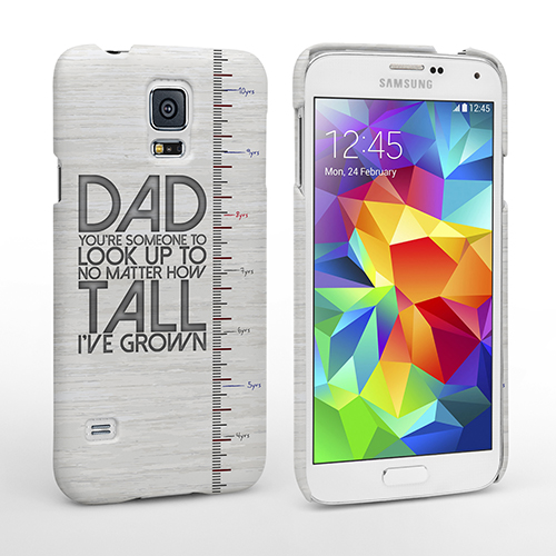 Caseflex Samsung Galaxy S5 Dad Growing Up Quote Case/Cover
